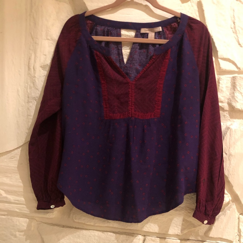 Boho Colorblock Shirt